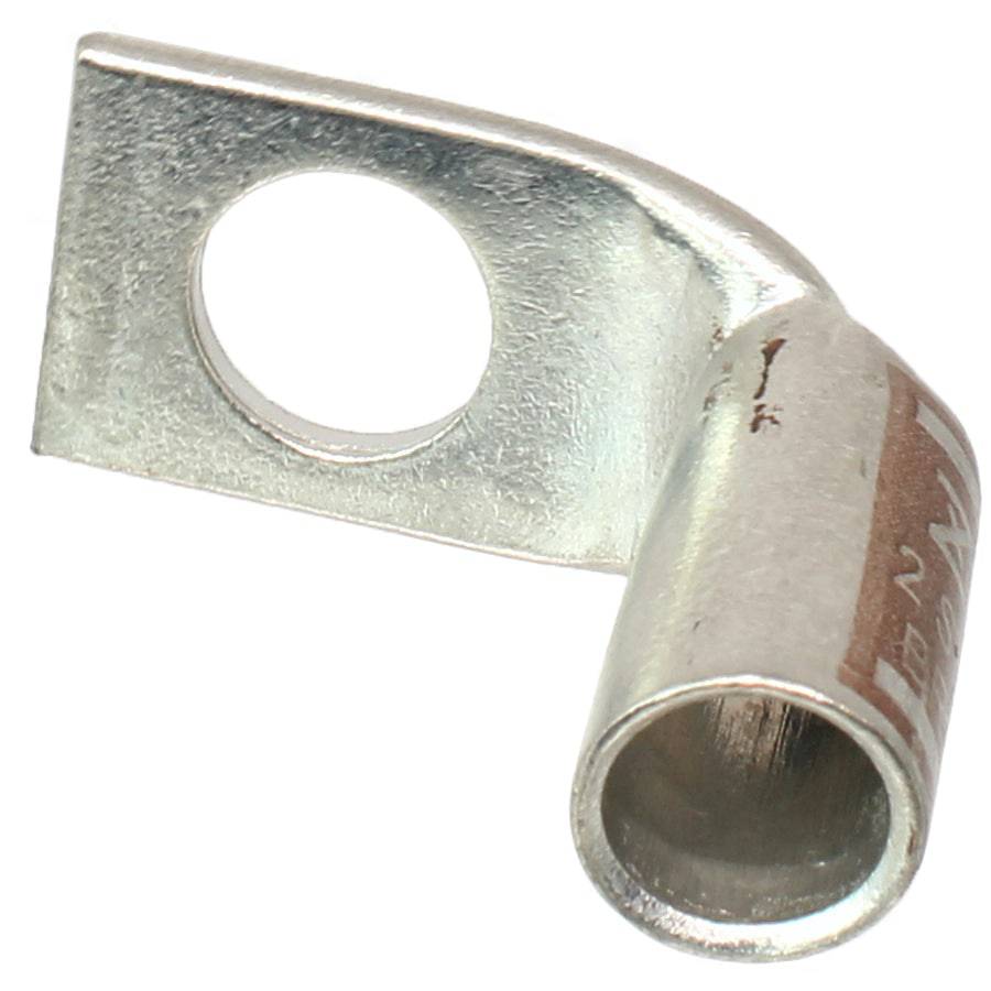 SBF238 - 90 Degree Short Barrel Compression Lug - 2 AWG - 3/8" Stud