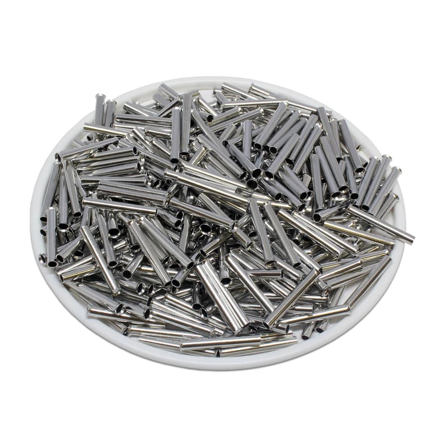 N15015 - 16AWG Sin aislamiento Punteras, 15mm Pin, UL Recognized, 1000 piezas