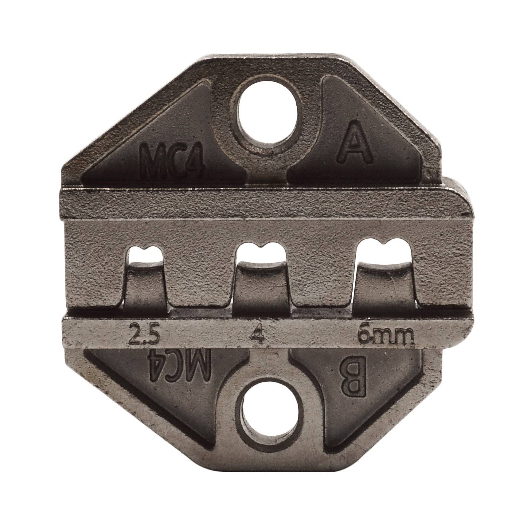 MC4FDD - 14 to 10 AWG MC4 Solar Pins Ratchet Crimping Die Set, 1 Piece