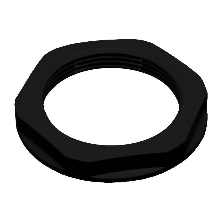 M50B-LN - M50 Rosca De nailon Lock Nut para Metric Prensaestopas, Negro, UL Approved, 1 pieza