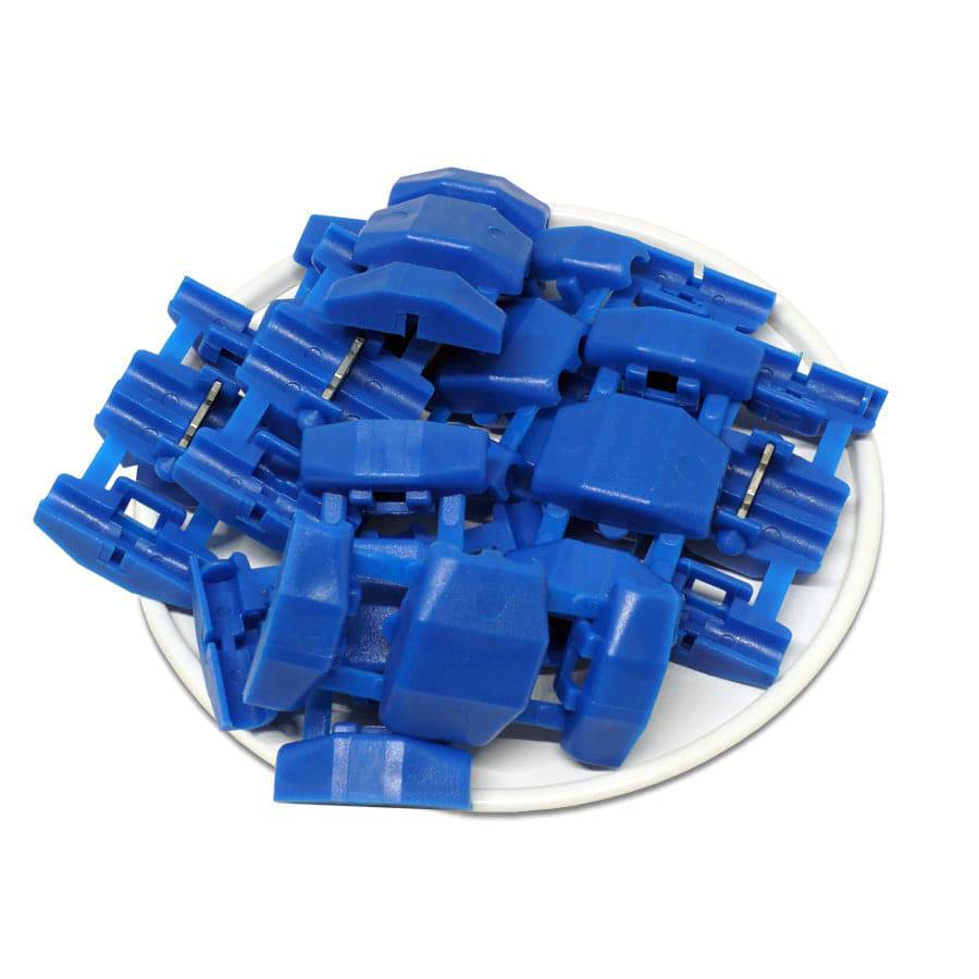 878108 - 18 a 14 AWG Quick Splice Conductor Conectores, 100 piezas