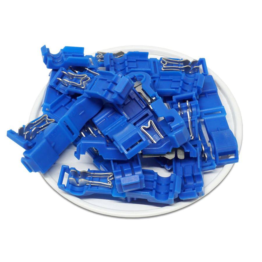 878106D - 18 to 14 AWG Quick Splice Wire Connectors, 50 Pieces