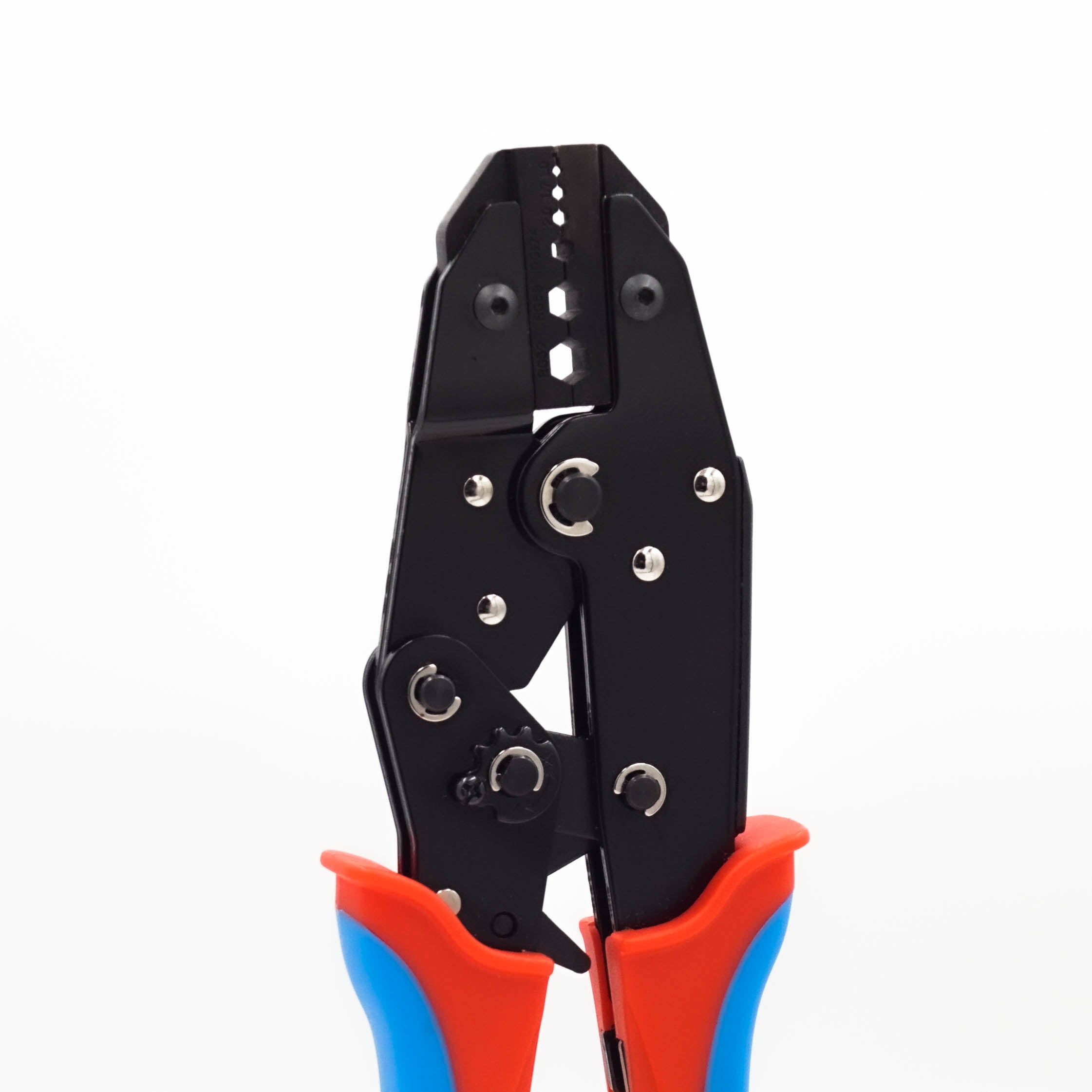FDT1008121 - Coaxial Crimper - Range: 6.5mm (.256"), 5.4mm (.212"), 3.25mm (.127"), 2mm (.078")