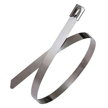 SSTH840-304 - 33" Heavy Duty Stainless Steel Cable Ties, 350lb Tensile Strength, 304 Grade, 25-Pack