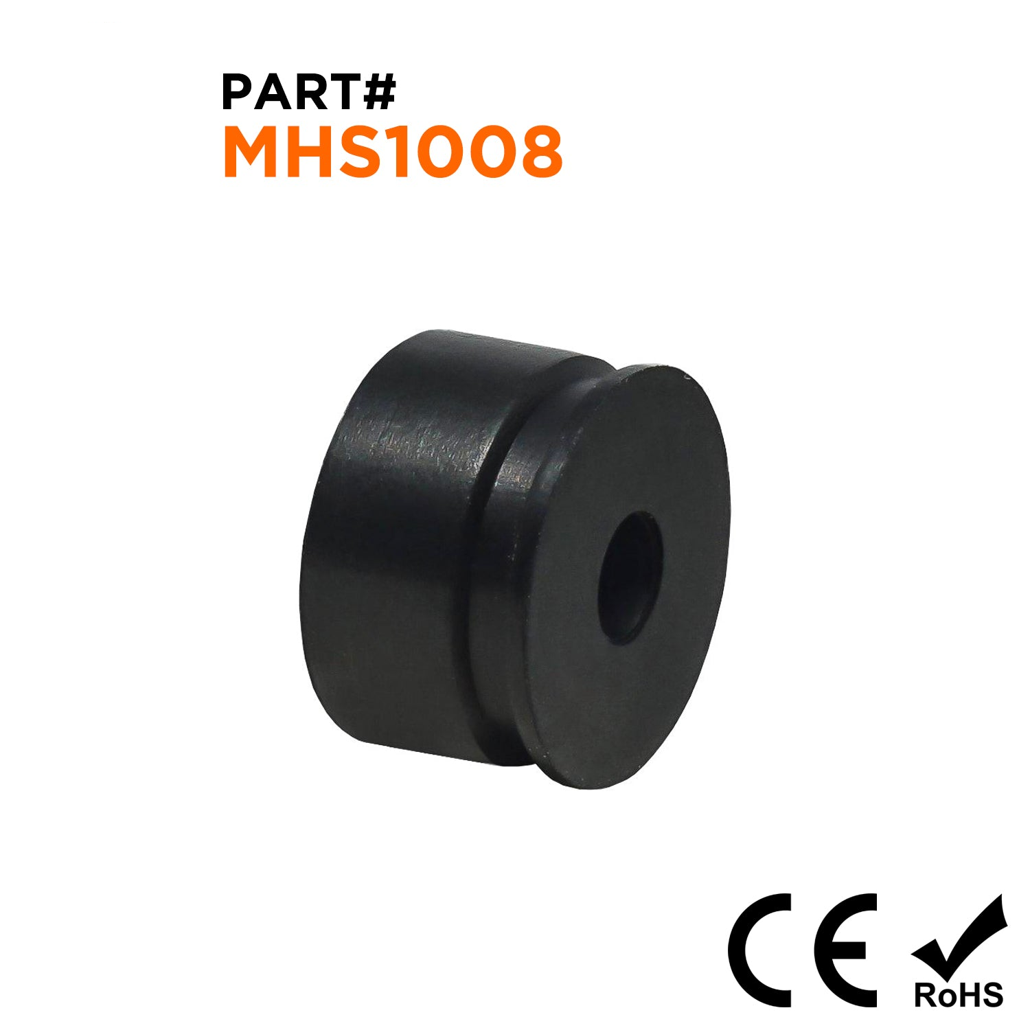 MHS1008 - Cable Gland Multi Hole Seals, Sizes: NPT1/2", PG13.5, M20S, 1-Hole x 5mm, IP68, 1 Piece