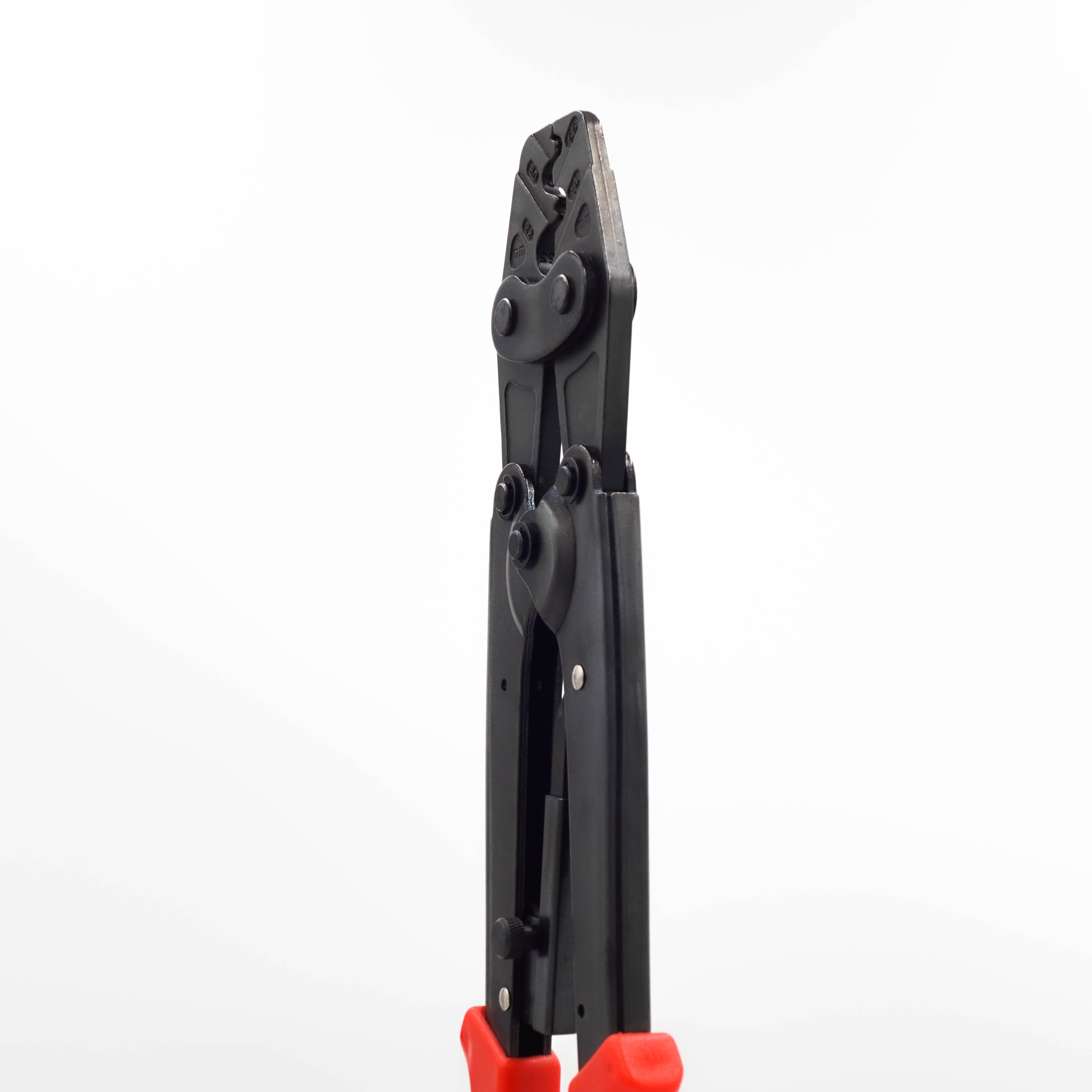 LY-2045E - UL Approved De cobre Lug y Sin aislamiento Terminal Herramienta de crimpado - 12-04 AWG