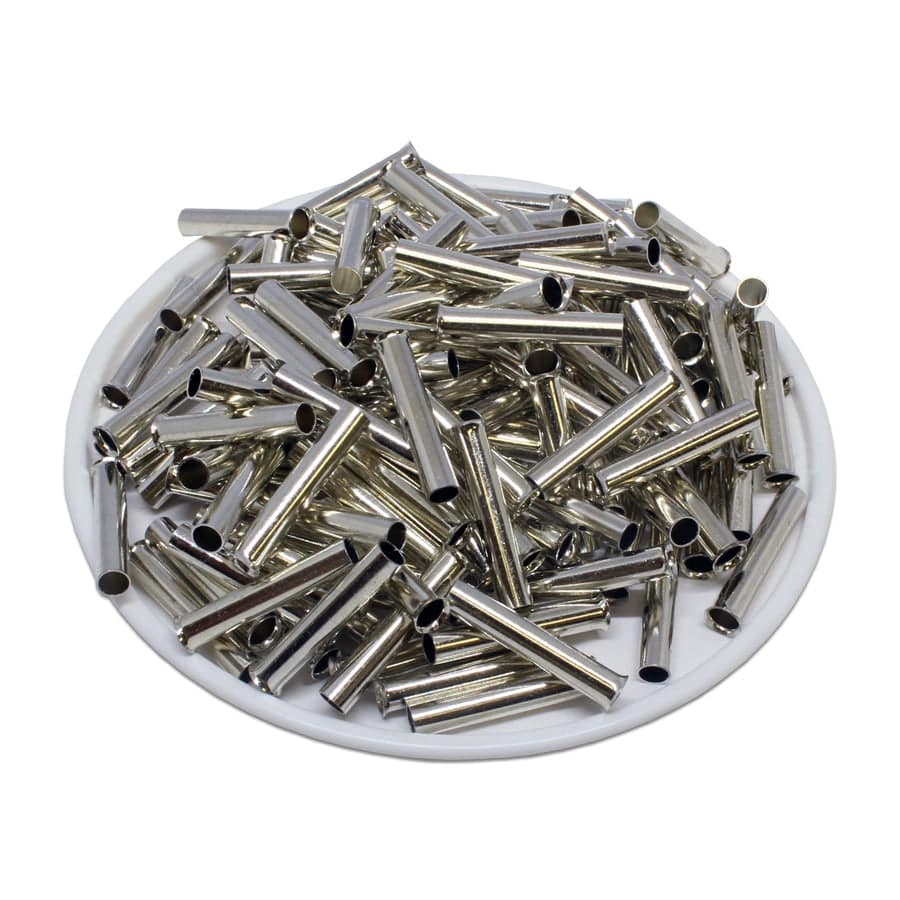 N40018 - 12 AWG Sin aislamiento Punteras, 18mm Pin, UL Recognized, 1000 piezas