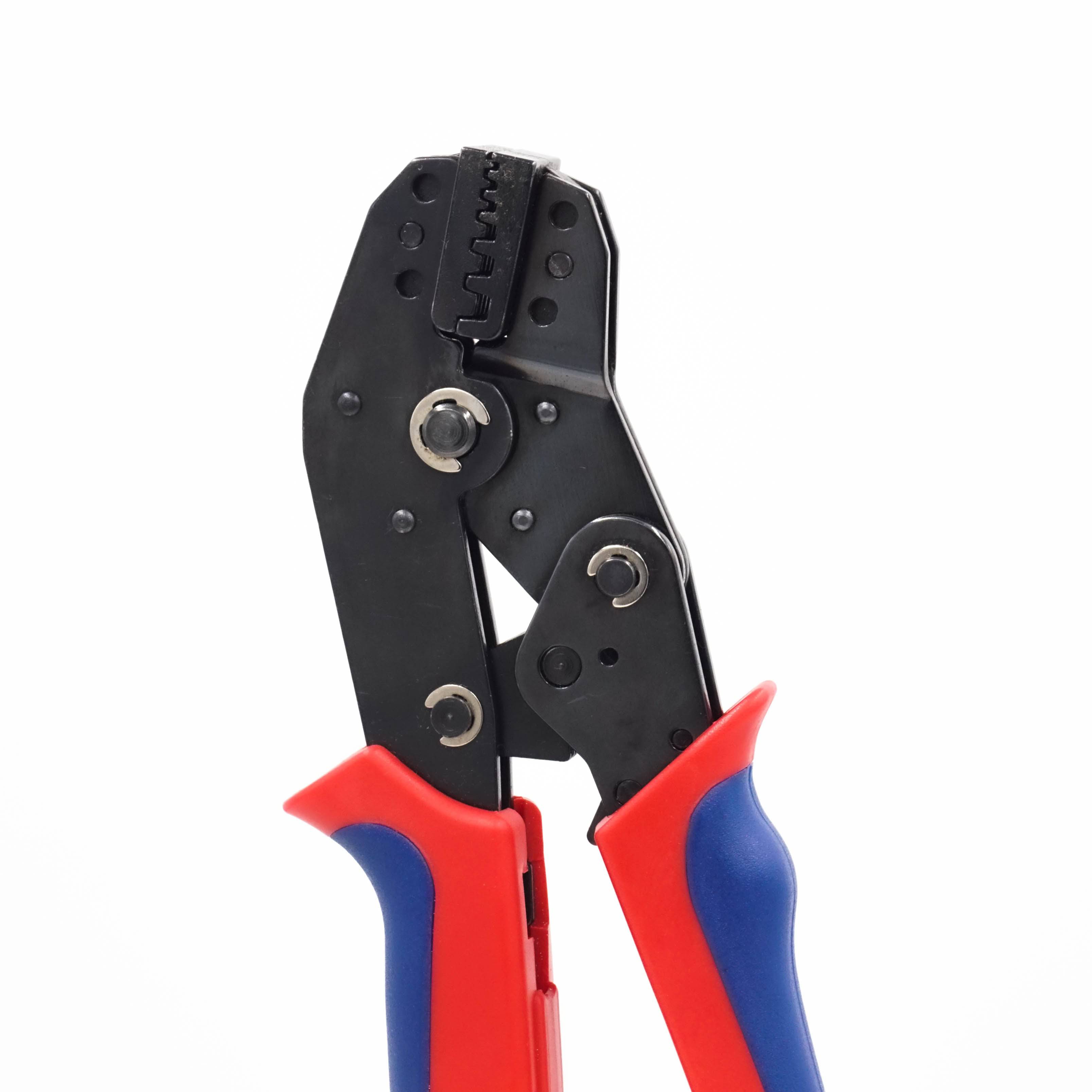 FD2410N-20 - 24 a 10 AWG Herramienta de crimpado para punteras, Side Load, XL Longitud Crimp, Trapezoidal Perfil, 1 pieza