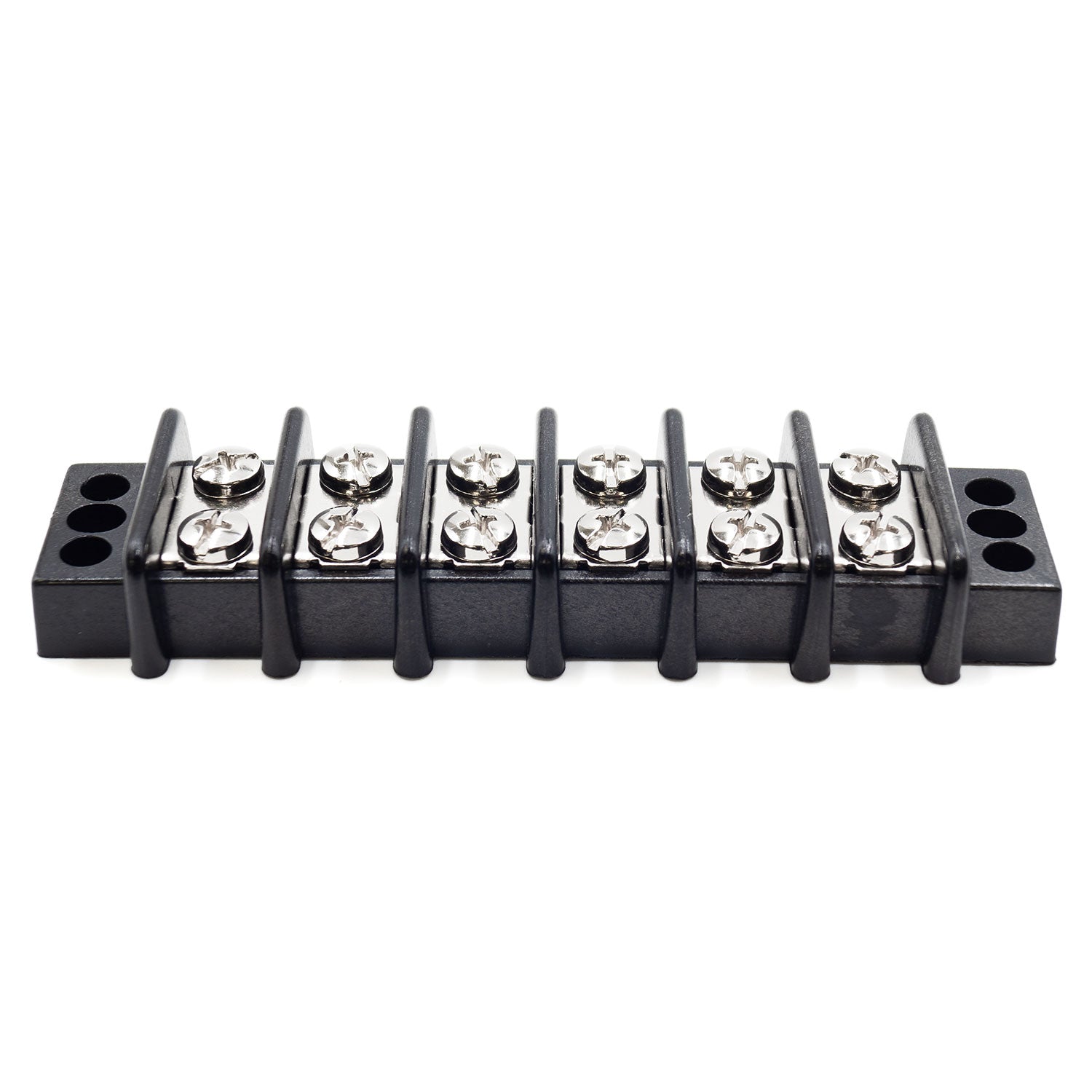 TB21-6P - Barrier Strip Terminal Block, Terminal Strip, 6 Pole, Double Row, 30A, 300V, UL Approved, 1 pieza