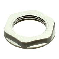 M25BG-LN - M25 Rosca De nailon Lock Nut para Metric Prensaestopas, Beige, UL Approved, 1 pieza