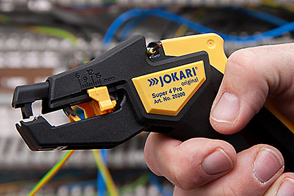 20200 - 24 to 10 AWG Jokari Self Adjusting PVC Wire Cutting & Stripping Tool, 1 Piece