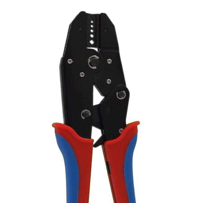 FDT10060 - 22 to 10 AWG Ratcheting Crimping Tool for Turned Contacts, HTS & Harting Style, 1 Piece