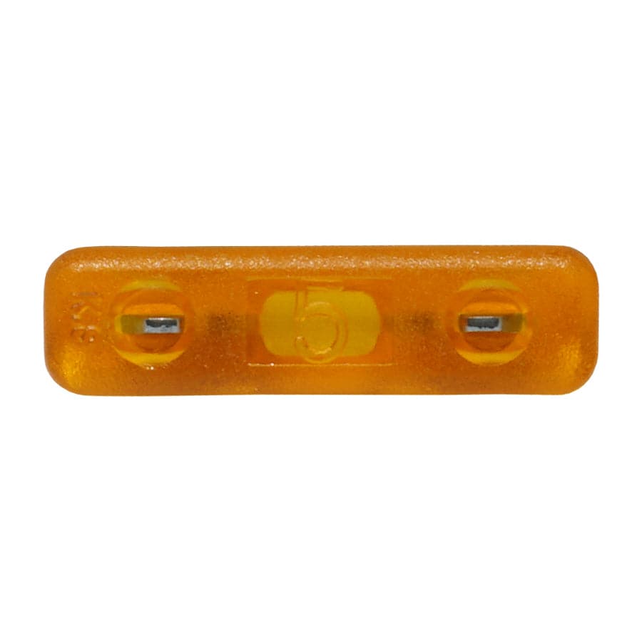 FATC-5A-TAN - 5 AMP Automotive Blade Fuses, Marine Blade Fuses, Tan, 10 piezas