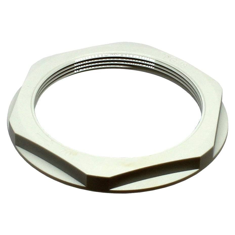 PG48 Rosca De nailon Lock Nut para PG Prensaestopas, Beige, UL Approved, 1 pieza - PG48BG-LN