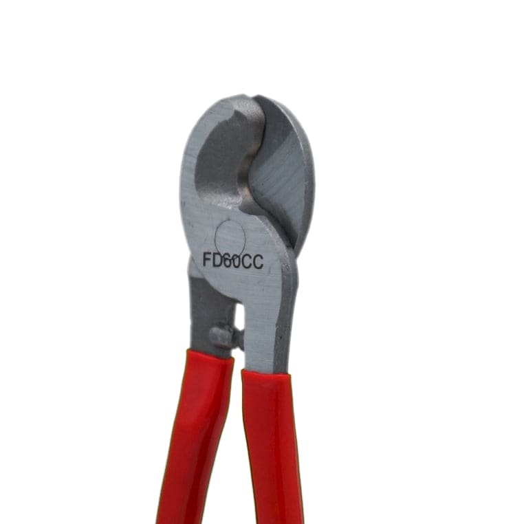 FD60CC - 2 AWG a 2/0 AWG Cable Cutting Herramienta, De acero Build con PVC Soft Grips, 1 pieza