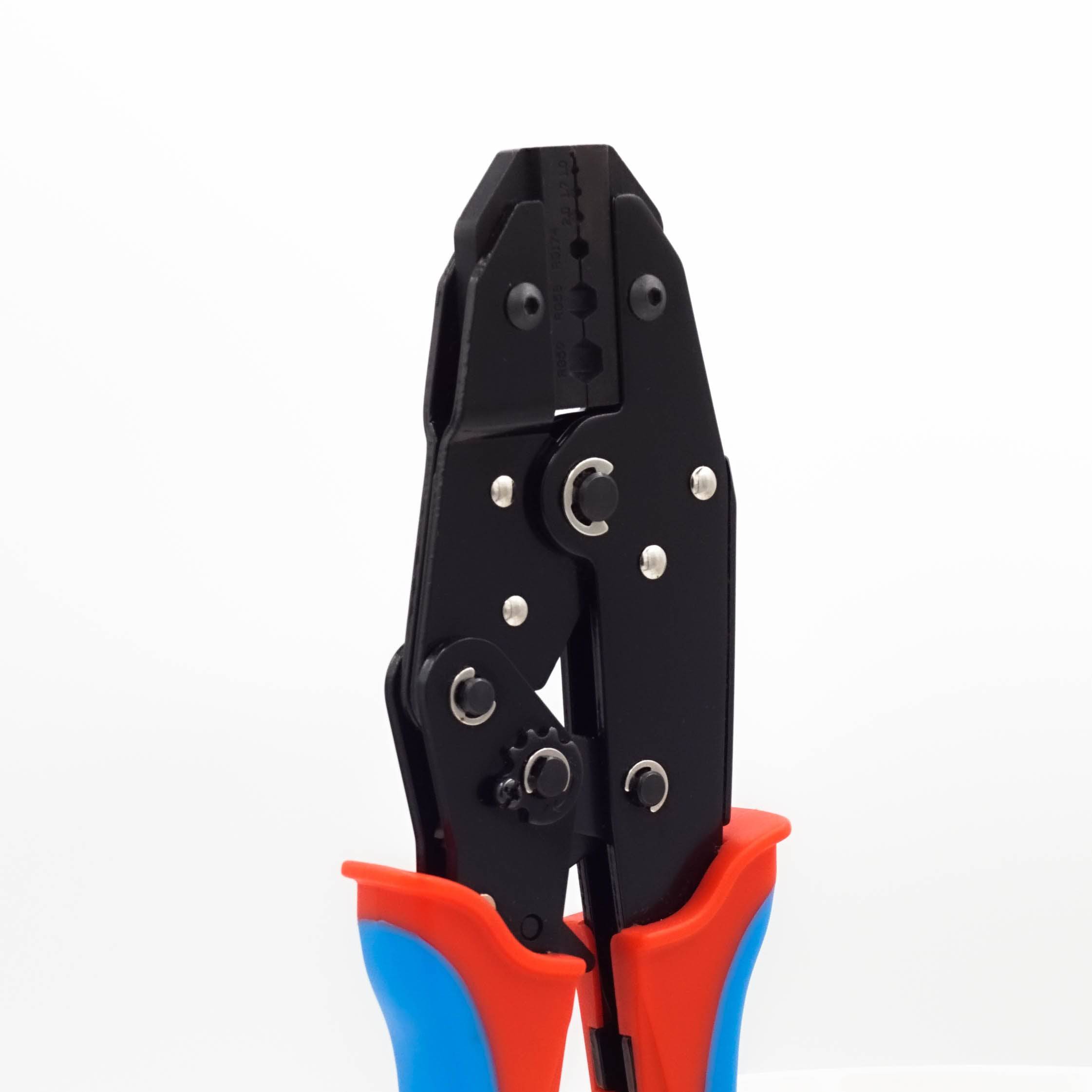 FDT1008121 - Coaxial Crimper - Range: 6.5mm (.256"), 5.4mm (.212"), 3.25mm (.127"), 2mm (.078")