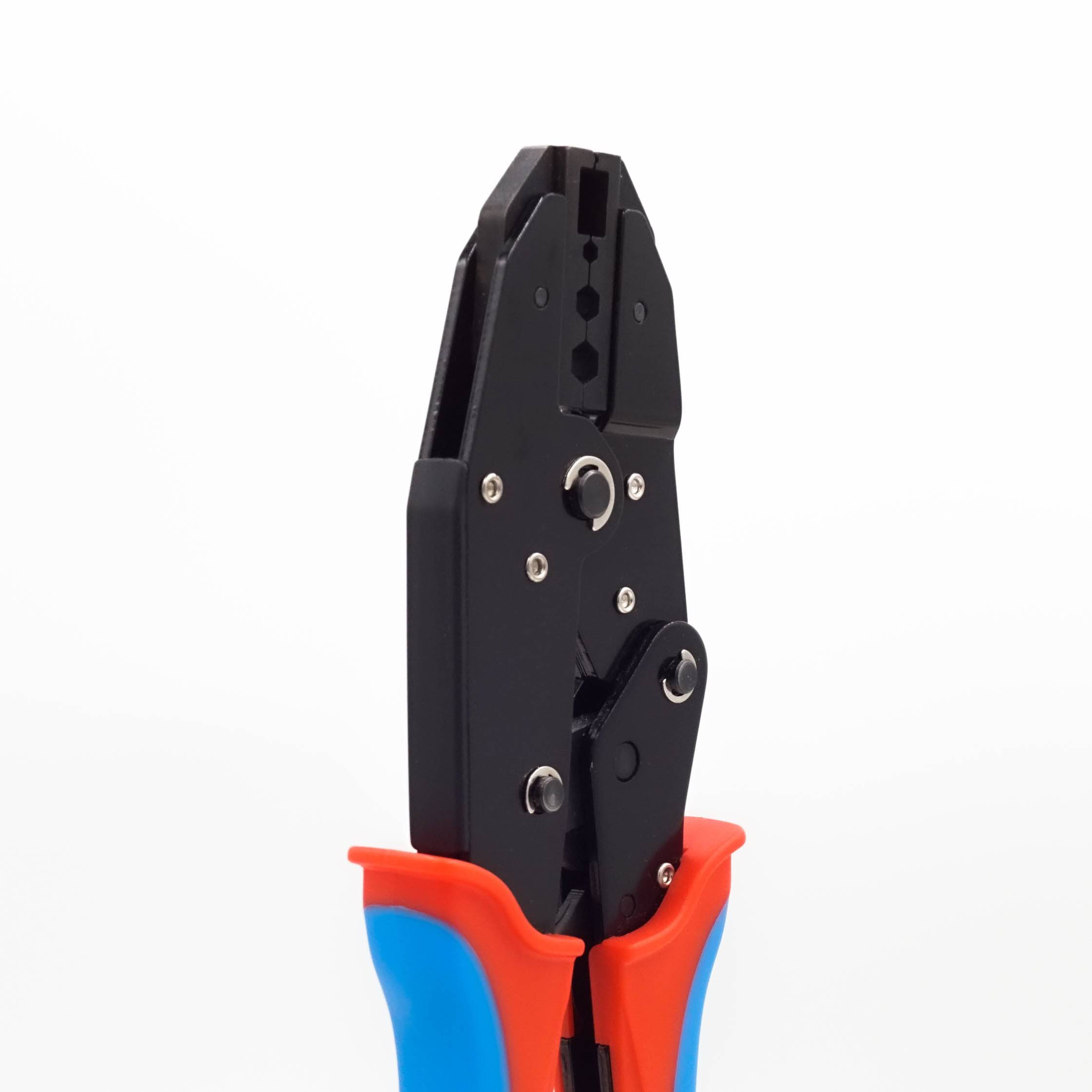 FDT1008121 - Coaxial Crimper - Range: 6.5mm (.256"), 5.4mm (.212"), 3.25mm (.127"), 2mm (.078")