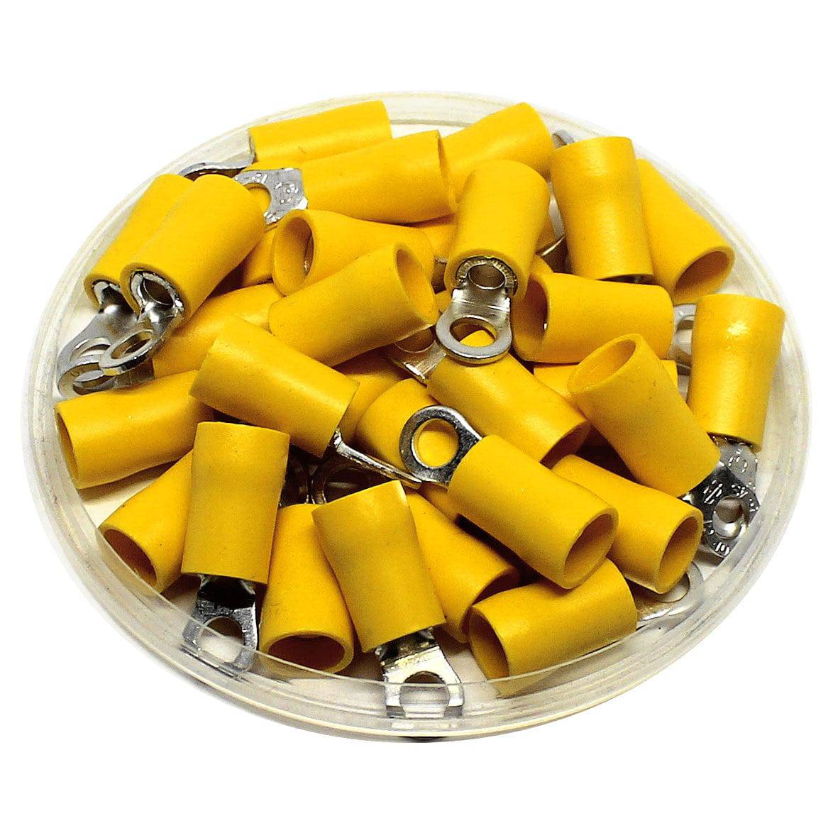 RDS5-4 - Double Crimp Con aislamiento de vinilo Terminales de anillo - 12 AWG a 10 AWG
