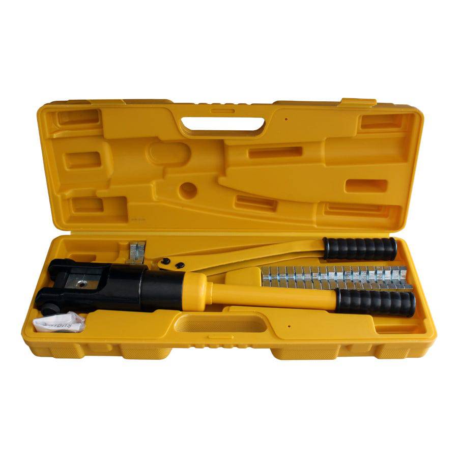 FDH16300 - 6 AWG to 550MCM Hydraulic Crimping Tool Kit for Cable Lugs & Splices, Hexagonal Profile, 1 Kit