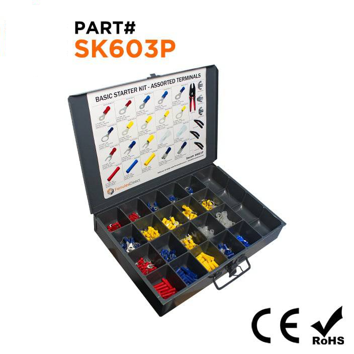 SK603P - Assorted Terminals Starter Kit - No Tool