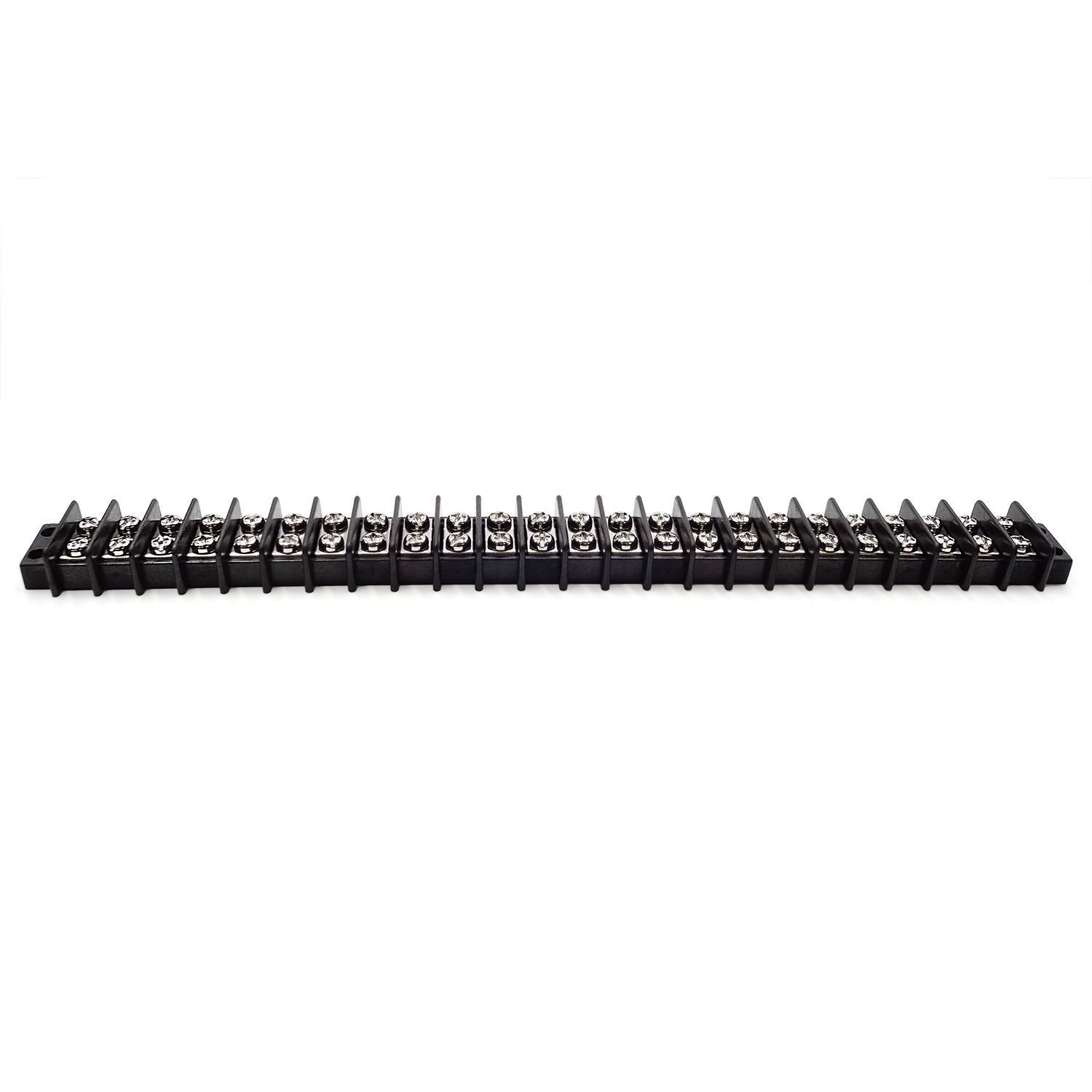 TB18-24P - Barrier Strip Terminal Block, Terminal Strip, 24 Pole, Double Row, 20A, 300V, UL Approved, 1 Piece