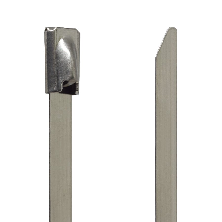 BTC461150 - 46" Heavy Duty Stainless Steel Cable Ties, 176lb Tensile Strength, 304 Grade, 10-Pack