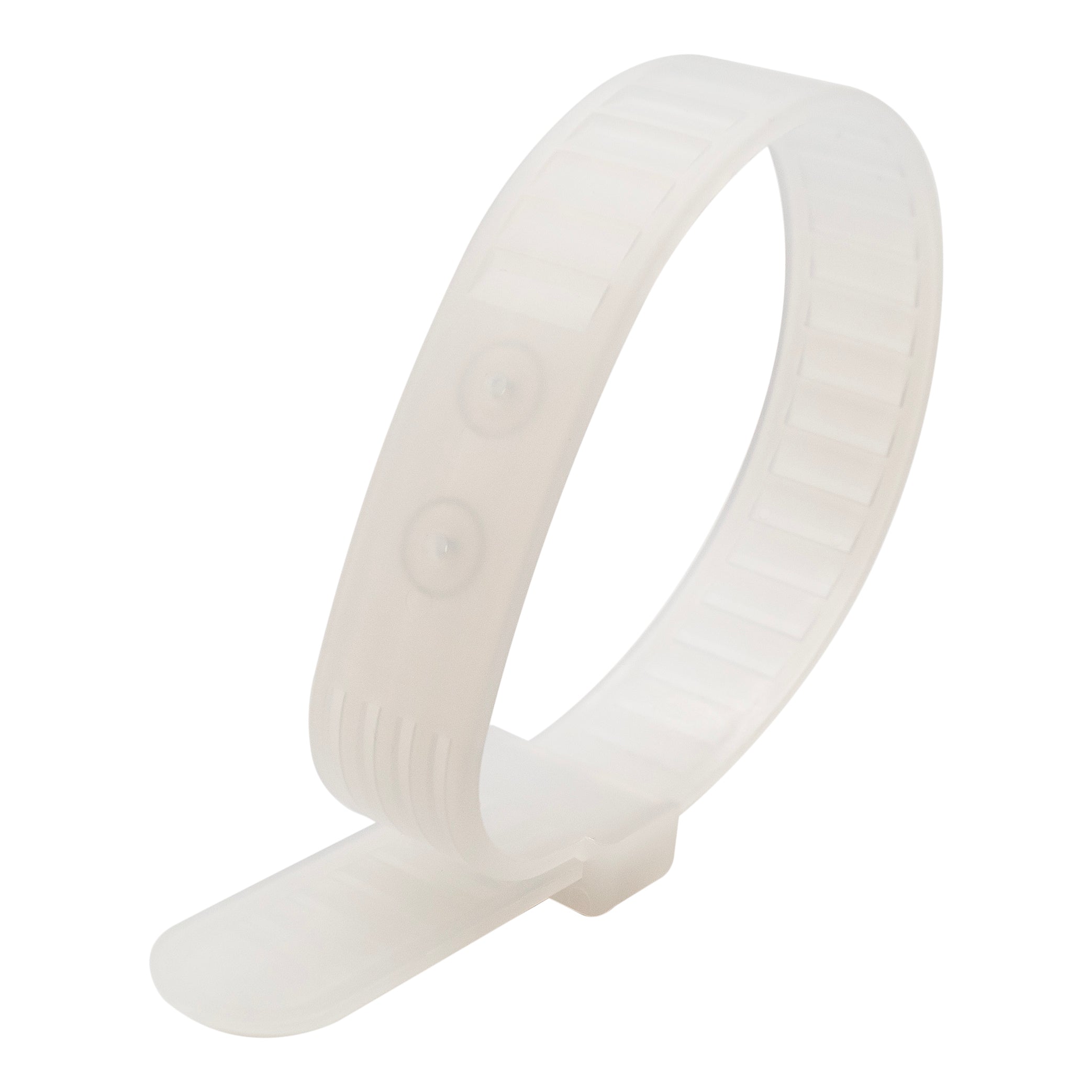 AT250 - 9-1/4" HVAC & Plumbing Tubing/Pipe Bridas, Natural, Screw Soporte, 10-Pack
