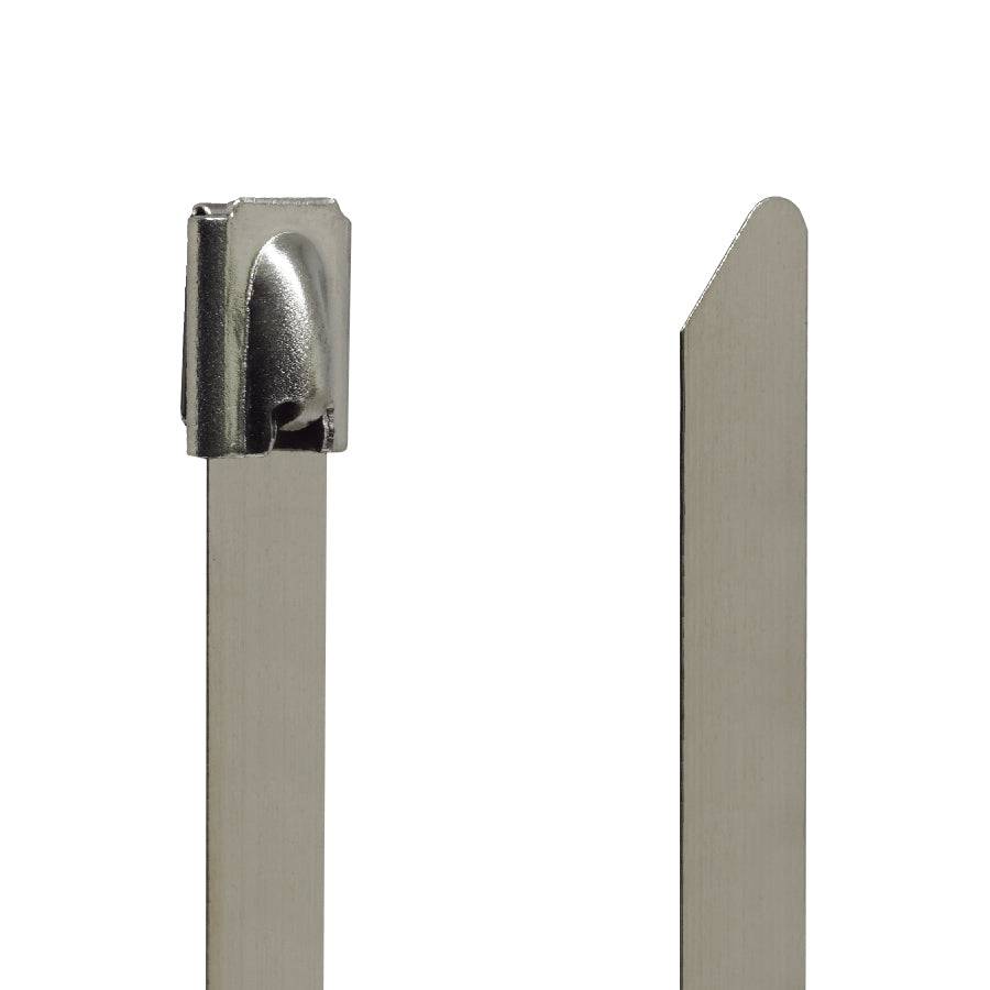 BTC791150 - 46" De alta resistencia Stainless De acero Bridas, 330lb Tensile Strength, 304 Grade, 10-Pack