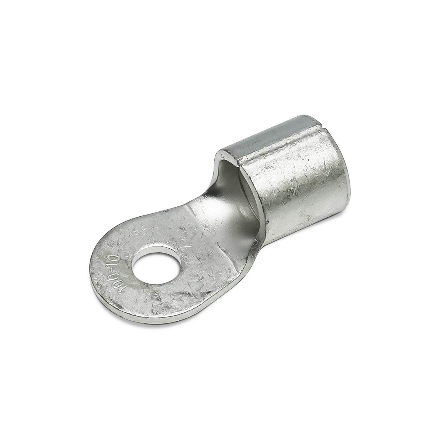 RNB100-10 - 4/0 AWG Non Insulated Ring Terminals, 3/8" Stud, 5 Pieces