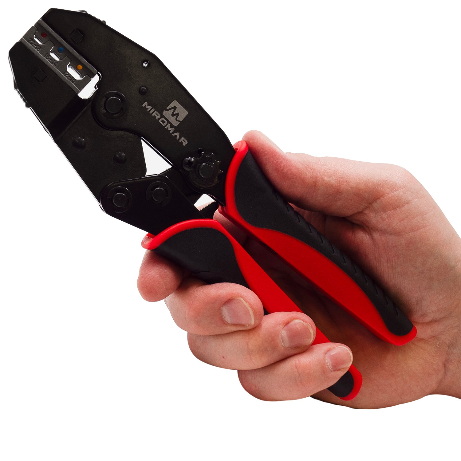 Quick-Change Tool & Die Set for Fully Insulated Quick Disconnects (22 to 10 AWG) - QC3C3