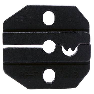 FD11GVD - 12 AWG Carbon Film Clamp Conectores Crimping Matriz Juego, 1 pieza