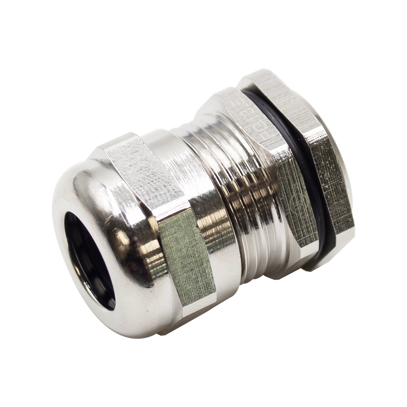 P1312BR - PG13.5 Rosca Plated Brass Prensaestopas, Rango: 1/4" a 1/2", UL Listed, IP68, IP69K - 1 pieza