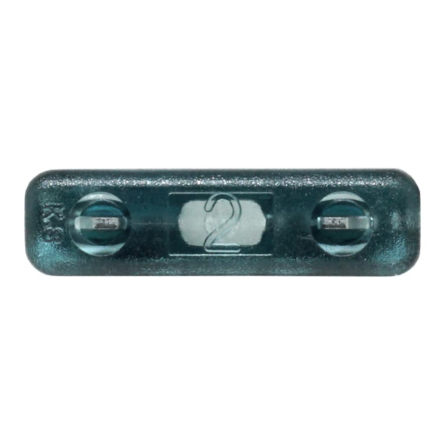 FATC-2A-Gris - 2 AMP Automotive Blade Fuses, Marine Blade Fuses, Gris, 10 piezas