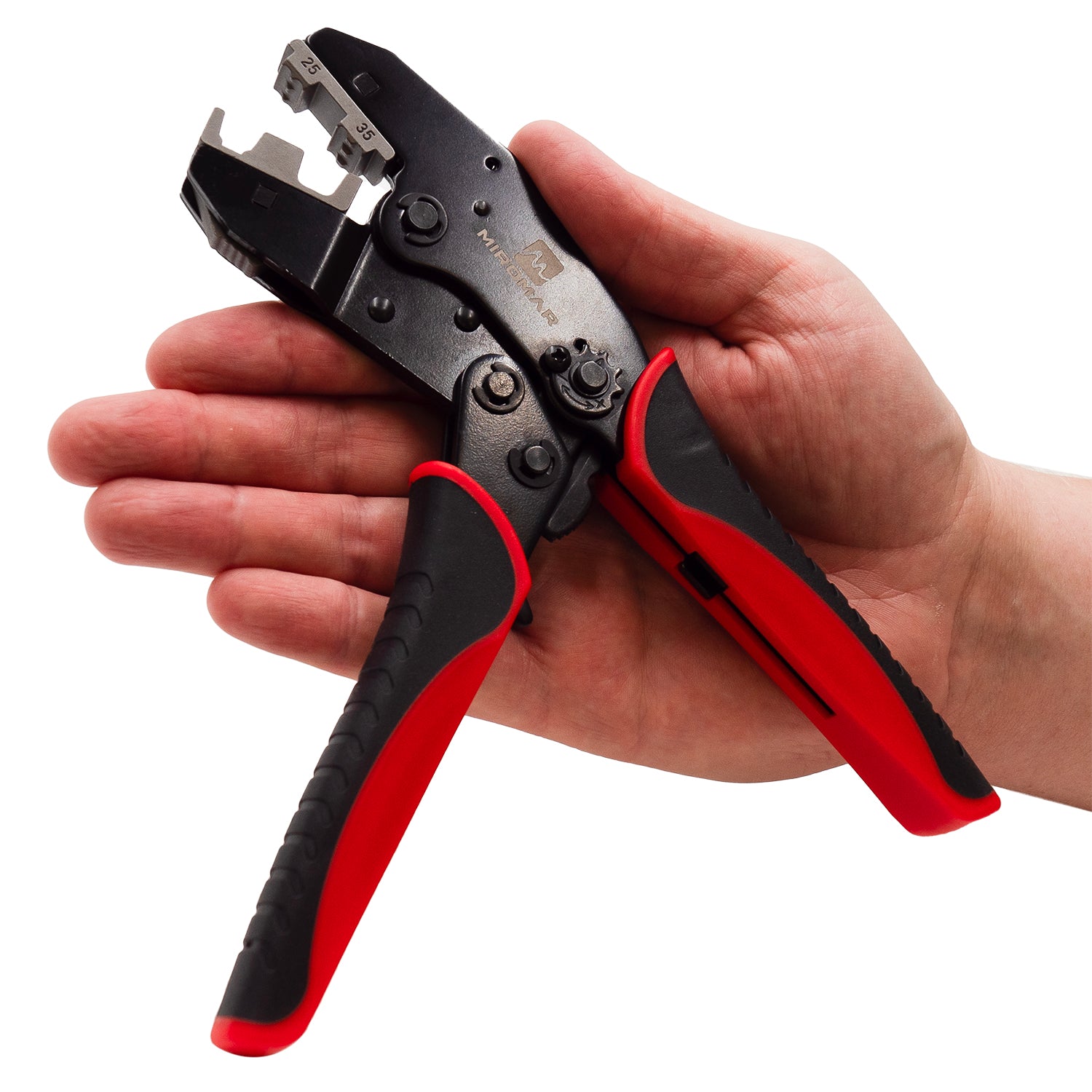 Quick-Change Tool & Die Set for Wire Ferrules (4 to 2 AWG) - QC2B1