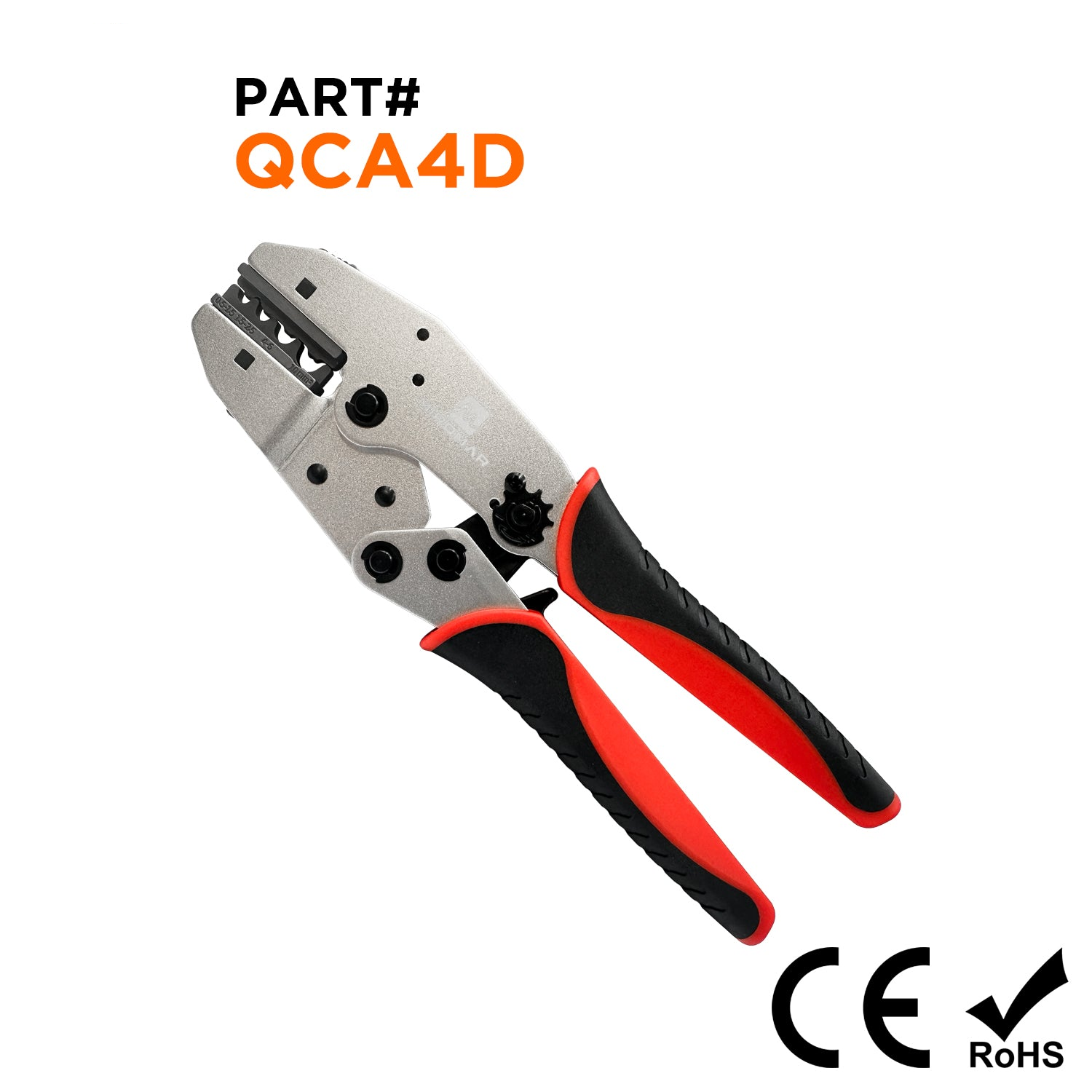 QCA4D - 22 to 8 AWG Non-Insulated Terminals Quick-Change Tool & Die Set, Featherlight, 1 Piece
