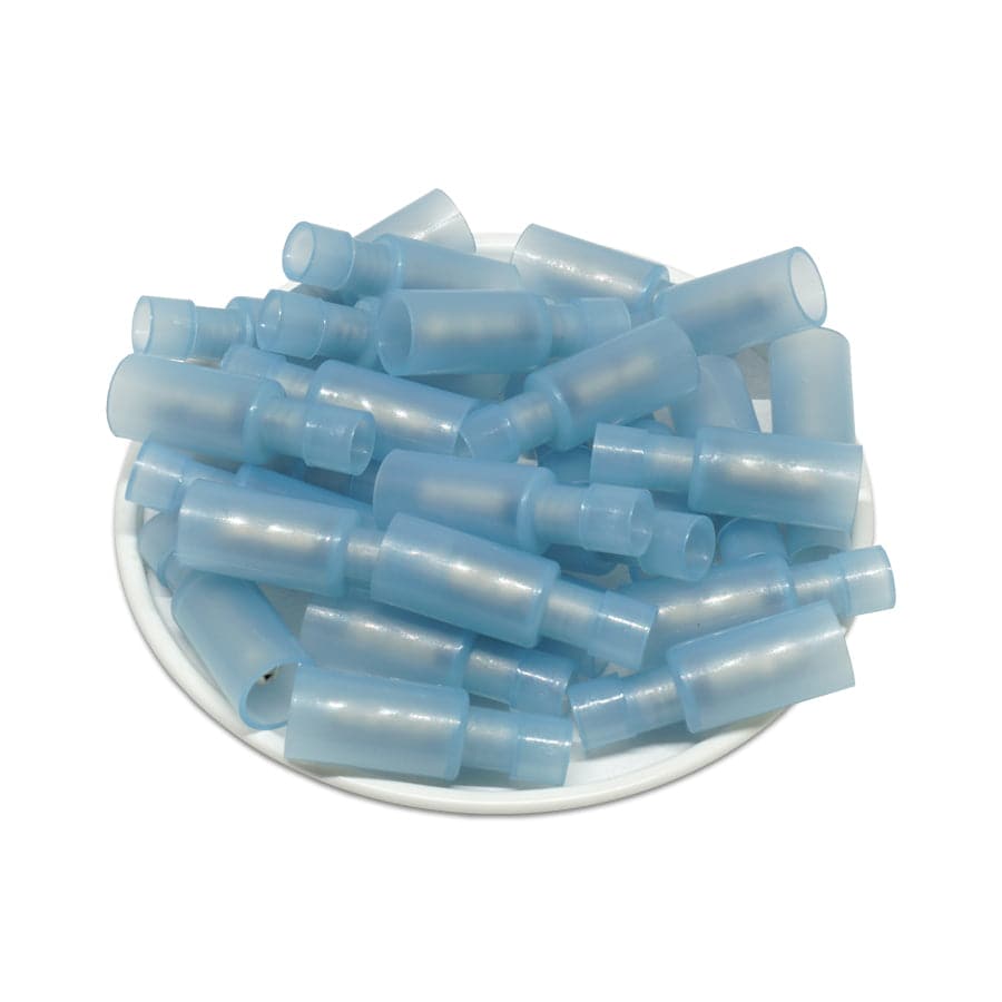 MPFNY2-156 - 16-14 AWG Fully Insulated Male Bullet Connector - Nylon
