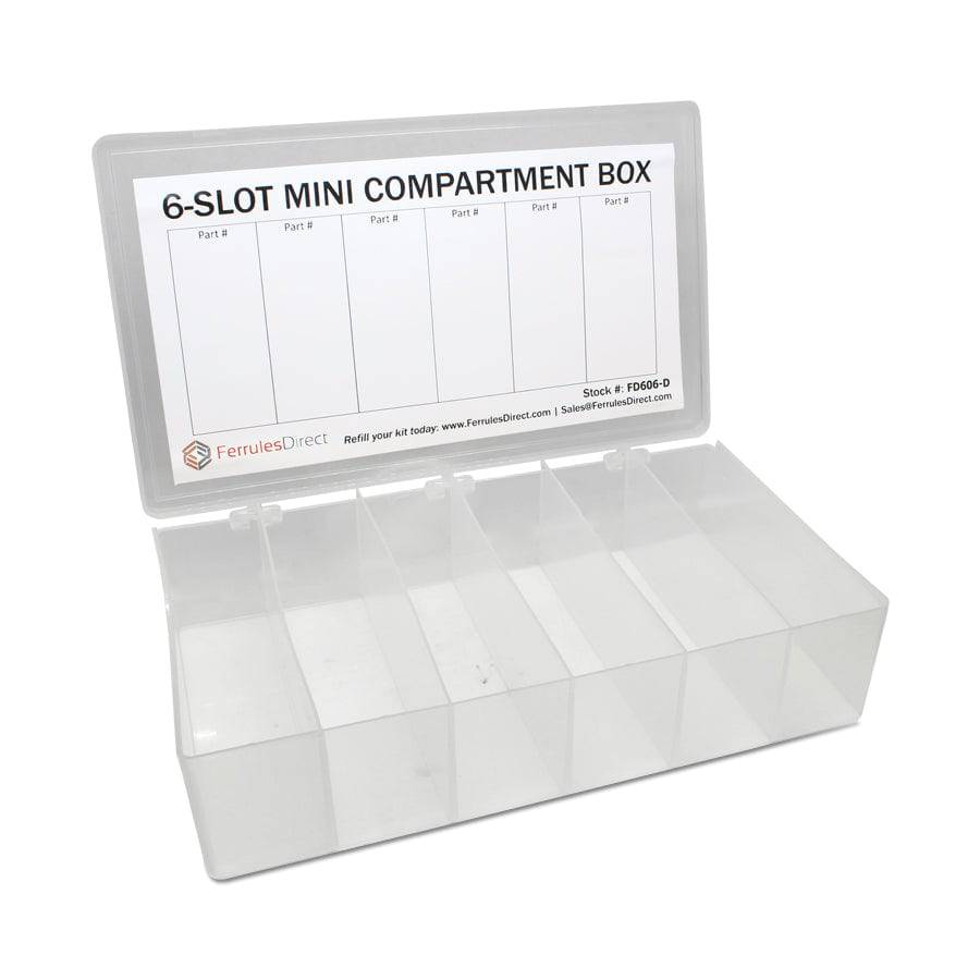 FD606D - 6 Slot Compartment Box