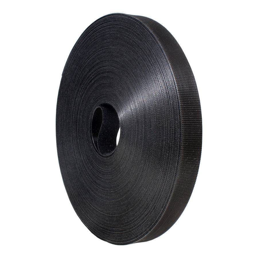 W-75-LRL-BK - Rip-Tie WrapStrap Plus - 5/8"x75' - Negro