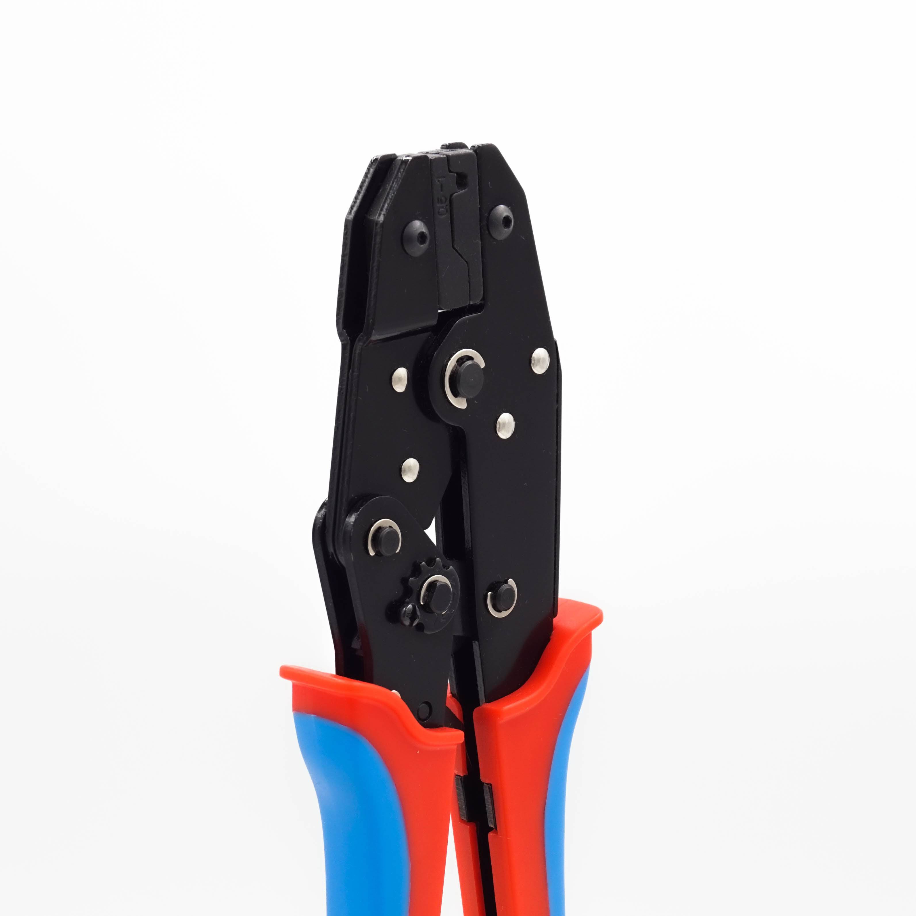 FDT10054 -  22 to 18 AWG Non Insulated Flag Terminal Crimping Tool, Ratcheting, 1 Piece