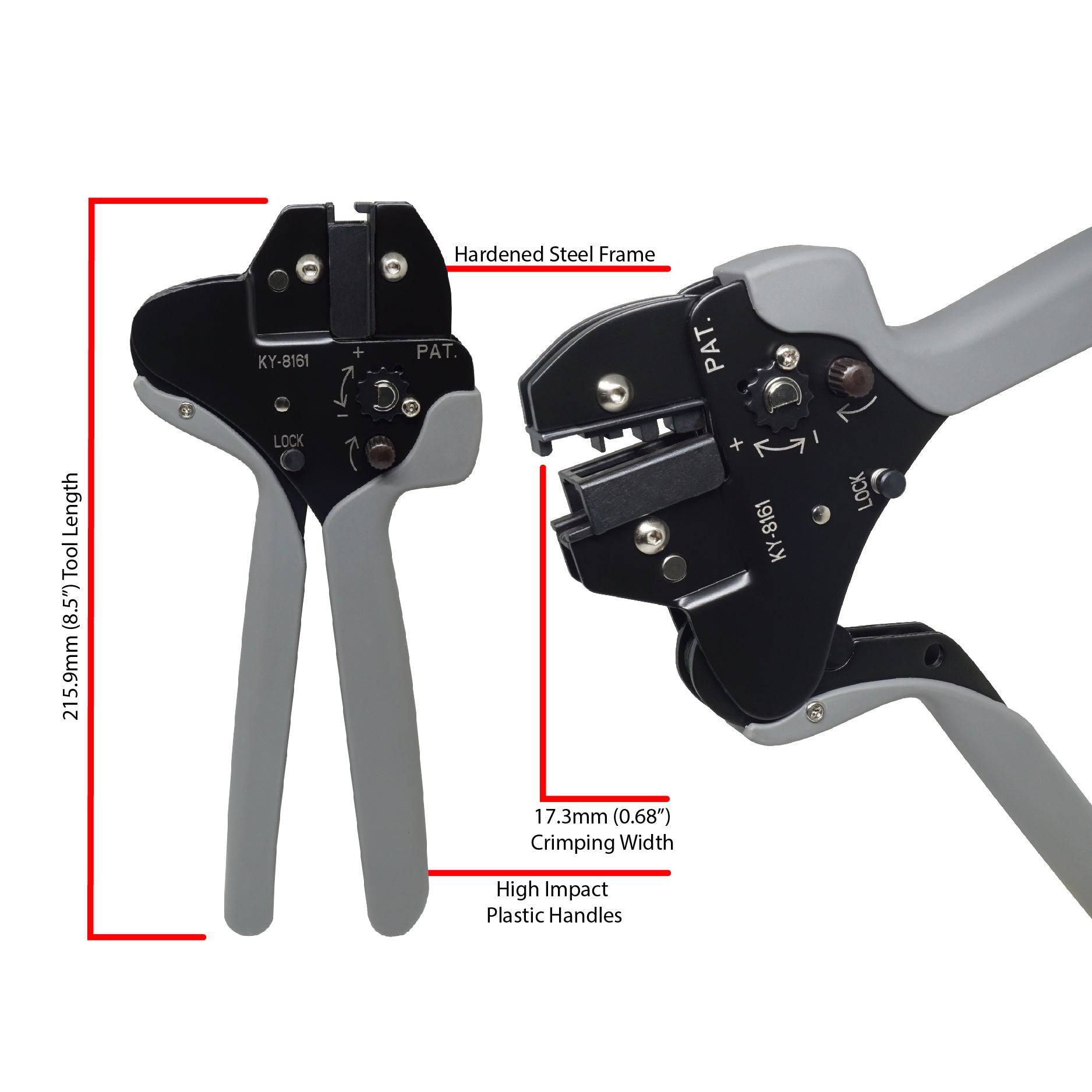 FDT10071 - RJ-45, 8P8C Connector - Long Handle