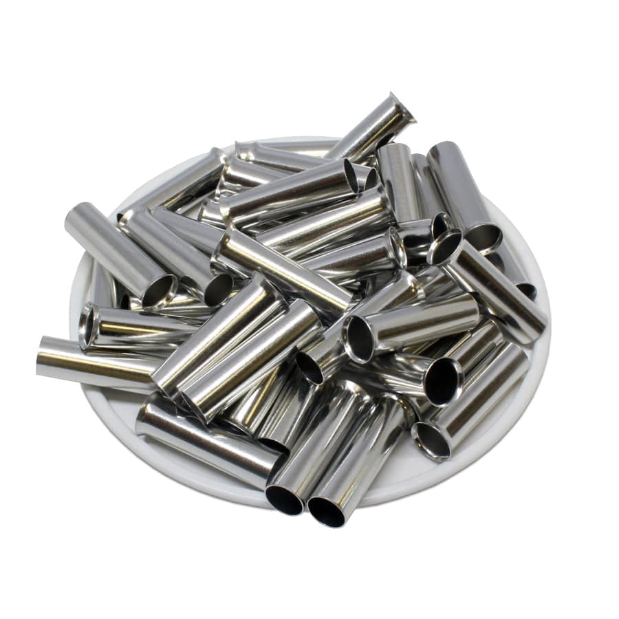 N160022 - 6 AWG Sin aislamiento Punteras, 22mm Pin, UL Recognized, 250 piezas