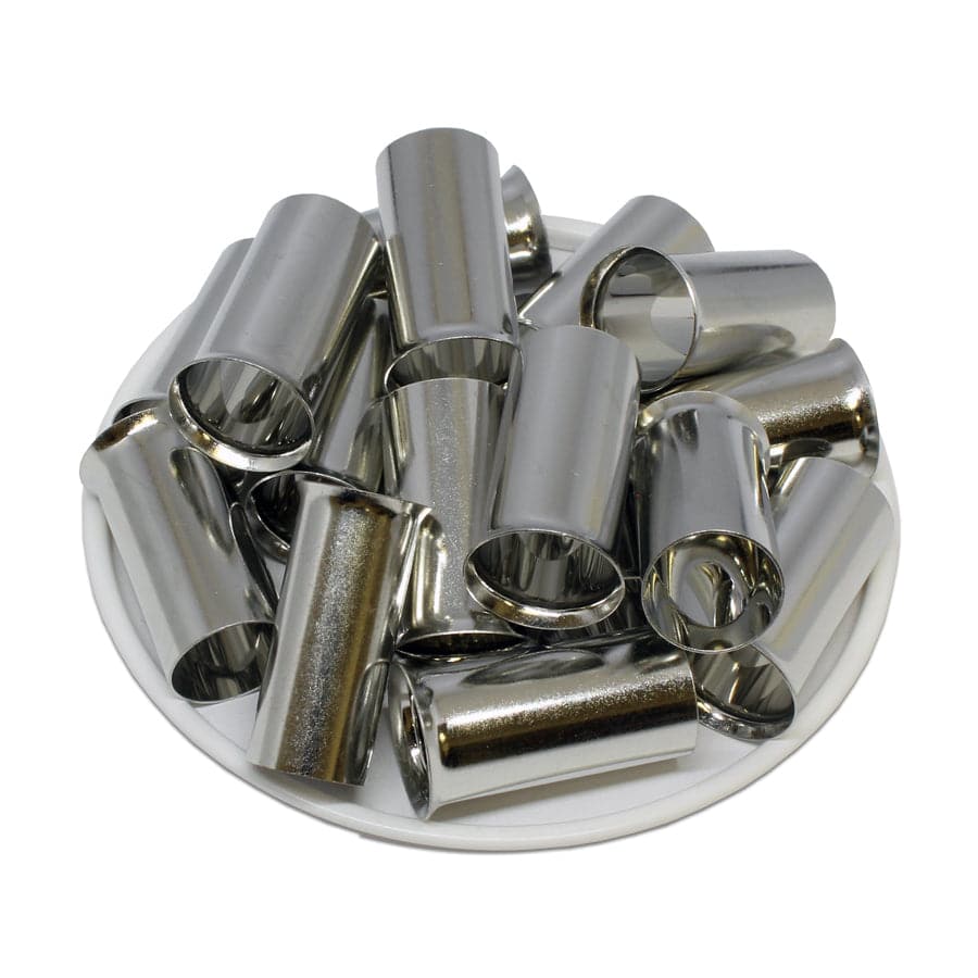 N560025 - 1/0 AWG Sin aislamiento Punteras, 25mm Pin, 50 piezas
