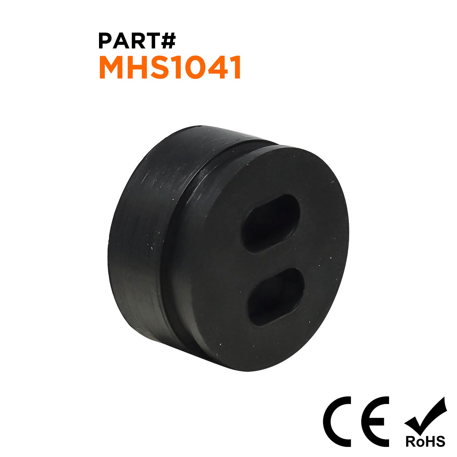 MHS1041 - Prensaestopas Multi orificio Sellos, Tamaños: NPT3/4", PG21, M25, 2-orificio x 5x8.6mm, IP68, 1 pieza
