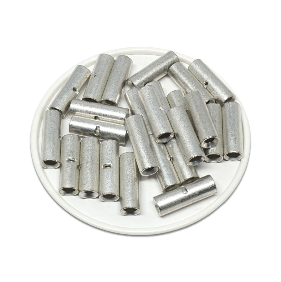 BNT8CD5 - 8 to 12-10AWG Non Insulated Step Down Butt Connector