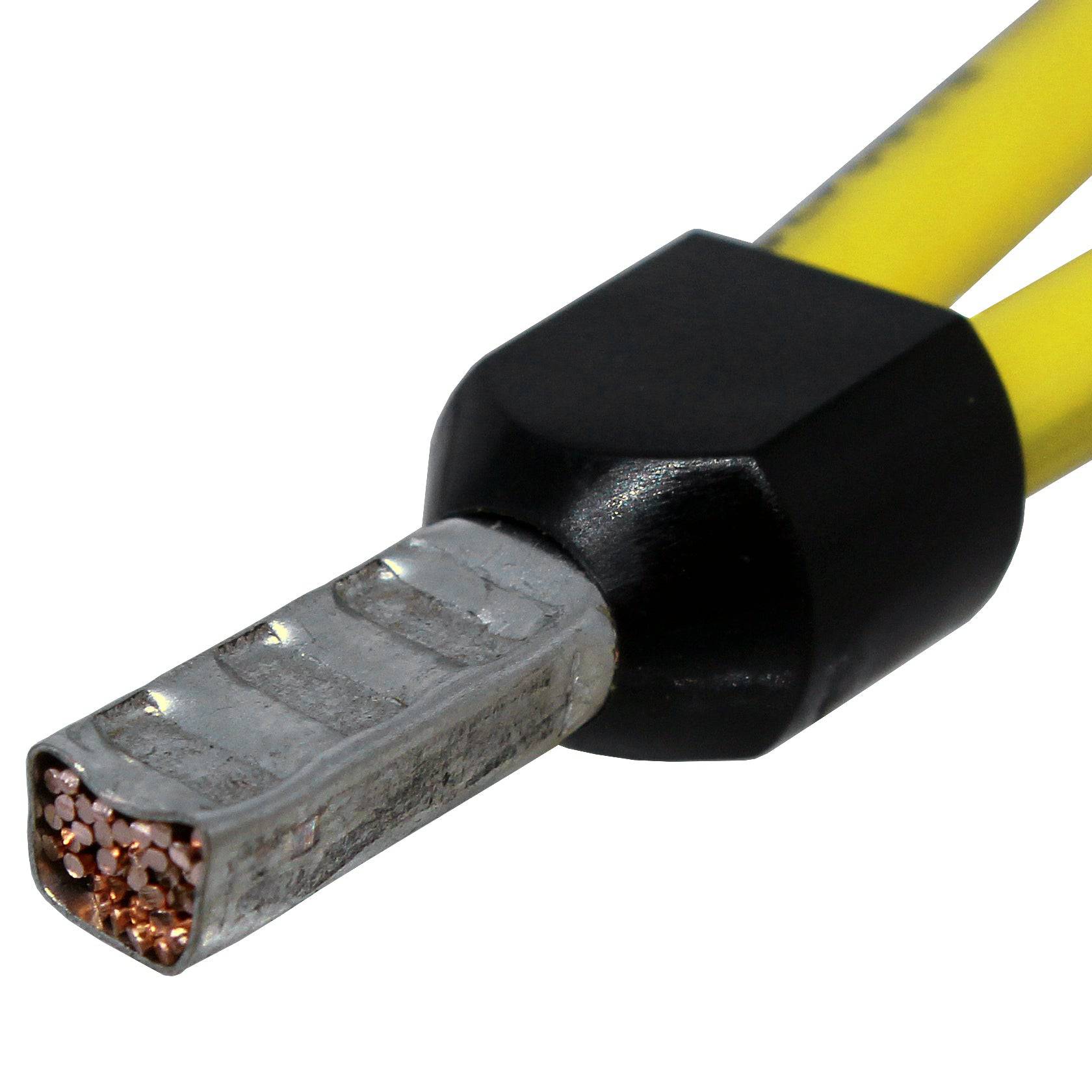 FD1006TW - 10 a 6 AWG Twin Herramienta de crimpado para punteras, De alta resistencia, Trapezoidal Crimp, 1 pieza