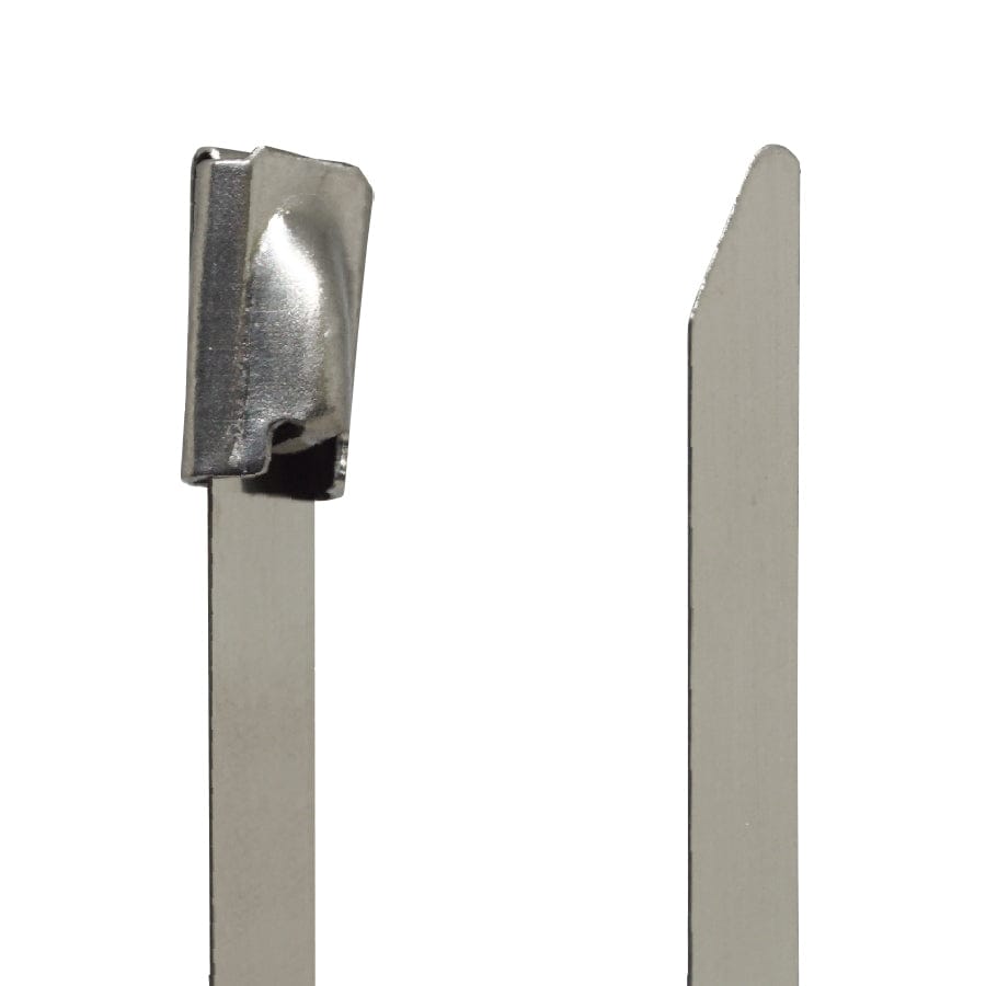 BTC461050 - 42" Heavy Duty Stainless Steel Cable Ties, 176lb Tensile Strength, 304 Grade, 10-Pack