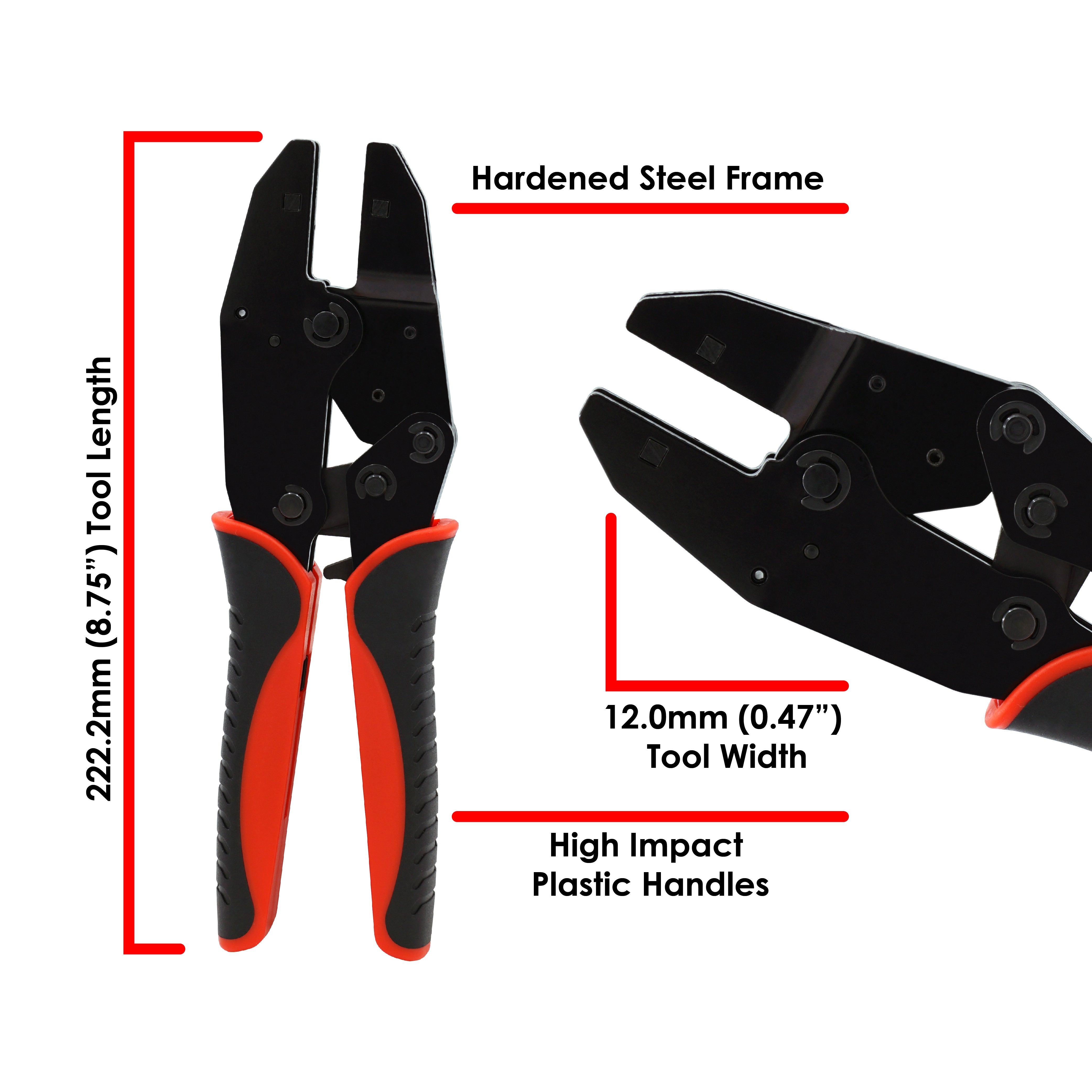 QC0 - Quick Change Crimping Tool - Tool Handles Only, 1 Piece