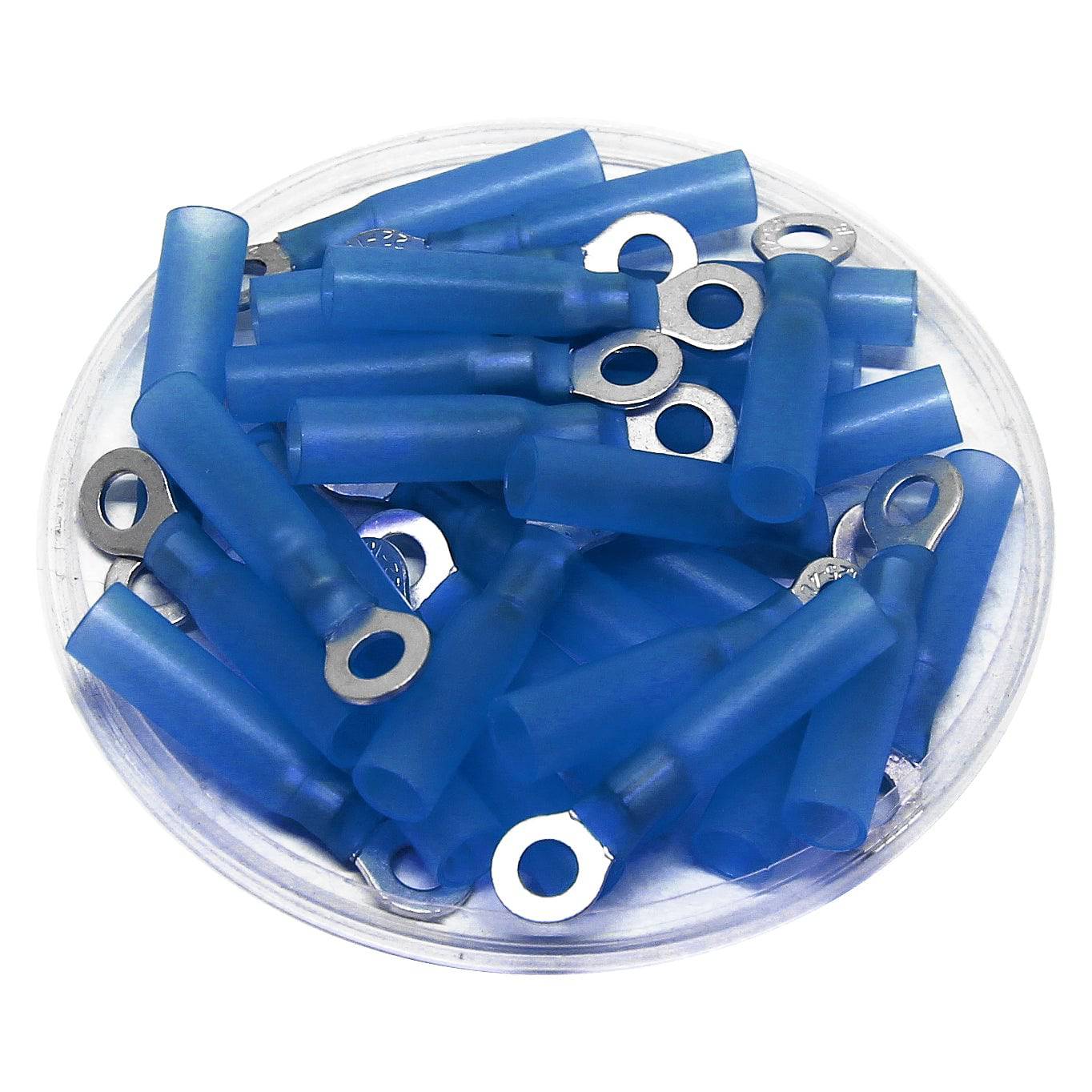 RHTL2-3.7 - Polyethylene Insulated Heat Shrinkable Ring Terminals - 16-14 AWG