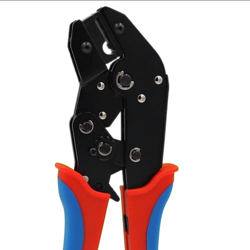FD10020FL - Non Insulated Flag Terminal Crimping Tool - 6 AWG