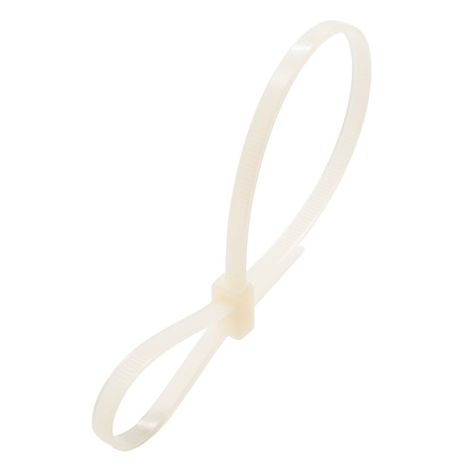 CTSDL225N - 9" Double Loop Bridas, Double Lock, 50-lb Tensile Strength, Natural, 100-Pack